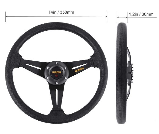 MOMO MOD.08 racing steering wheel